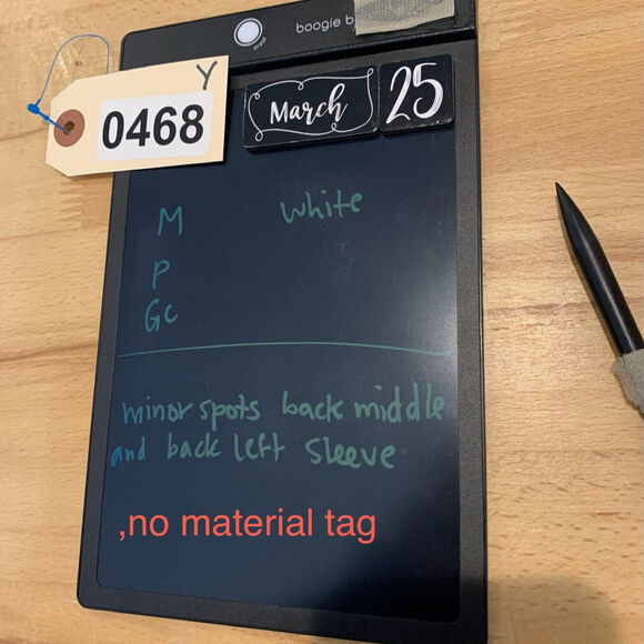 Travis Mathew Polo Shirt Mens M Medium White Surf Slang Stripe Short Sleeve Golf - Picture 9 of 10